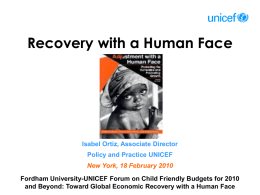 Recovery with a Human Face