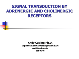 SIGNAL TRANSDUCTION PATHWAYS I