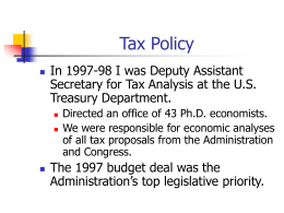 August 1999, EITC Roundtable