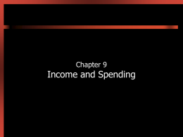 Income and Spending
