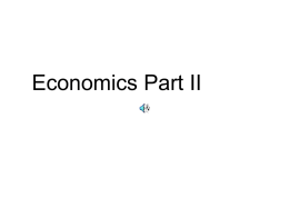 Economics Part 2