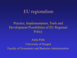 Európai Regionális Fejlesztési Alap
