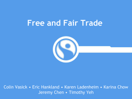 Free and Fair Trade