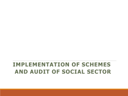 implementation-of-schemes-audit-of-Social