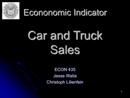Car and Truck Sales