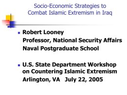 U.S. State Department Workshop, Socio