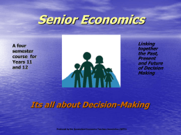 Promoting Economics Powerpoint Presentation (download)