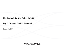 2008 Outlook