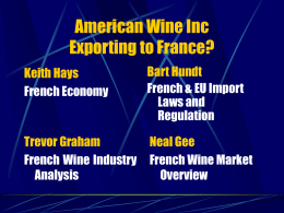 French Wine Production