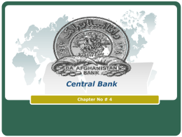 Central Bank - Rahimullah Baryalai