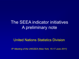 PPT - United Nations Statistics Division