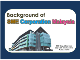 Panel 1b - SMECorp Malaysia