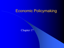 Ch 17 Economic Policy