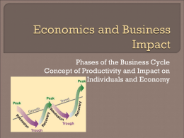 Economics and Business Impact