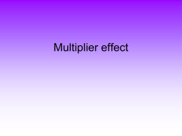 Multiplier Effect