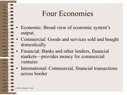 Economies - JMSC Courses