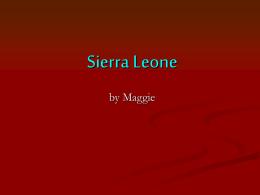 Sierra Leone - Streckert