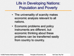 Chapter 32: Economic Growth in Developing and