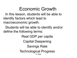 Economic Growth - White Plains Public Schools