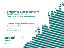 ACC1Ó and Enterprise Europe Network