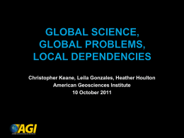 GSA2011 - American Geosciences Institute