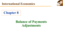 8.1 Elasticities Approach