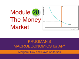Macro_Module_28 money market