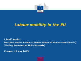 EU mobility