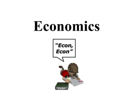Economics - Desert View DECA