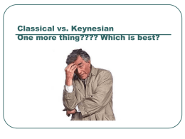 Keynesian Theory