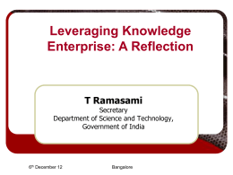 For Leveraging Knowledge Enterprise