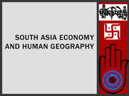 Chapter 24 The Cultural Geography of South Asia