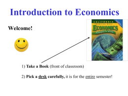 Economics - Redwood High School