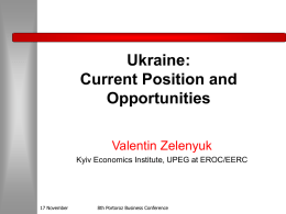 Efficiency in Ukrainian Banking - Finance