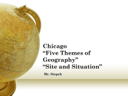 Chicago Site and Situation Example