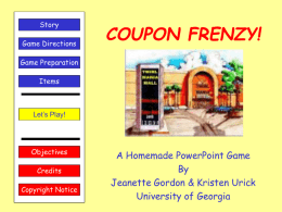 Coupon Frenzy