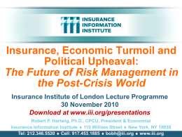 IIL-113010 - Insurance Information Institute