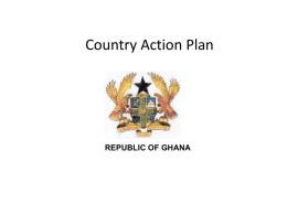 Country Action Plan