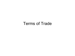 Terms of Trade - uwcmaastricht-econ