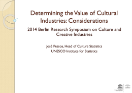 ppt - Culture & Creative Industries in Germany