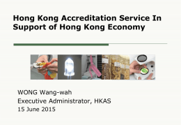 HKAS support Hong Kong economy