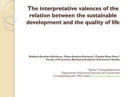 Interpretive valences of quality of life