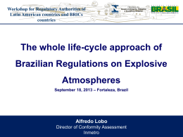 Workshop for Regulatory Authorities of Latin American