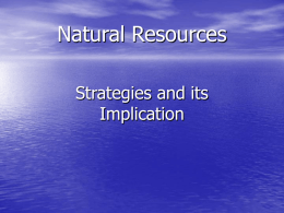 7_naturalresources-strategies & its