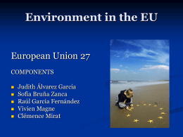 Environment in the EU