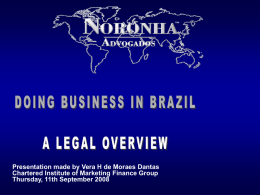 Doing Business in Brazil - The Chartered Institute of Marketing