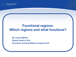 Functional regions