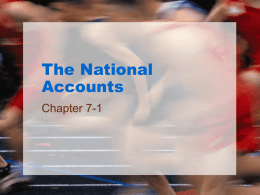 The National Accounts