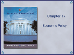 Chapter 17 Economic policymaking