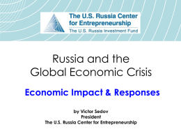 Mission: Accelerate Entrepreneurship in Russia